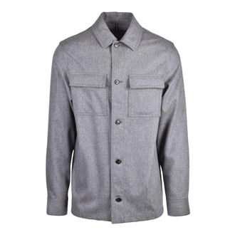Incotex Giacca leggera - - Jackets - Uomo - Grigio - L
