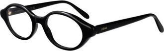 Loewe Glasses, female, Black, Size: 50 MM Slim Eyeglasses