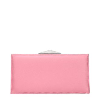 Jimmy Choo London Pochette Diamond Damens Satinrosa/Candy Rose