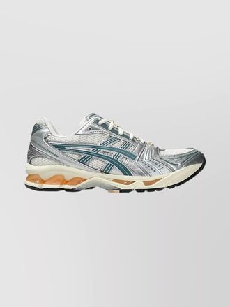 Asics synthetic leather low-top sneakers