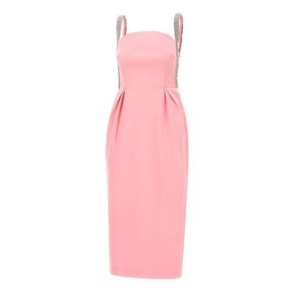 Rebecca Vallance Party Dresses, female, Pink, Size: M Amaro Midi Dress