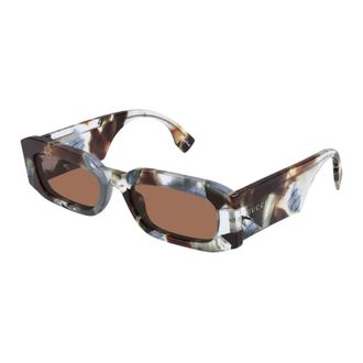 Gucci Zonnebrillen - Heren - Zonnebrillen - Veelkleurig - 54 MM - Accessoires
