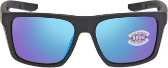 Costa LIDO Blue Mirror Polarized Glass Mens Sunglasses 6S9104 910401 57