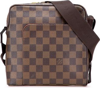Louis Vuitton Pre-owned Womens Danube Crossbody Bag - Brown Textile - One Size