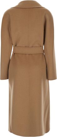 Max Mara Womens Coat Wool-Cashmere - Beige