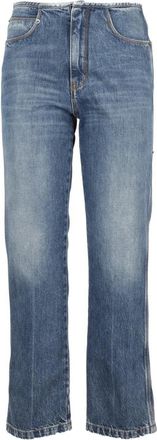 Covert Cropped Slim Fit Jeans - Dames - Regular Fit Jeans - Blauw - W27 - Katoen - Jeans