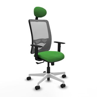 Piqueras y Crespo Silla Ergon&oacute;mica Piqueras Y Crespo Zulema Blanco Soporte Lumbar Ajustable
