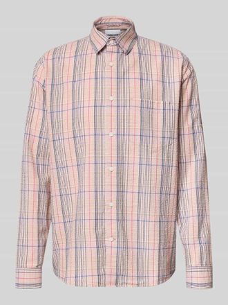 Armedangels Armedangels Relaxed Fit Freizeithemd aus reiner Baumwolle in Altrosa, Gr&ouml;&szlig;e XXL