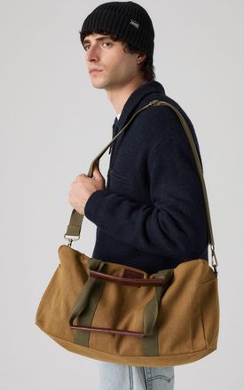 Levi's Heritage Duffel Bag - Men - One Size - Beige / Bronze Brown