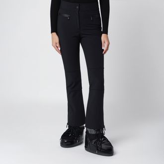 Moncler Pantaloni da sci neri in tessuto tecnico