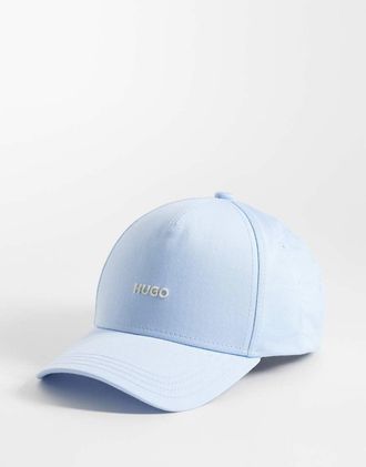 HUGO BOSS Cara - Cappellino con visiera azzurro-Blu