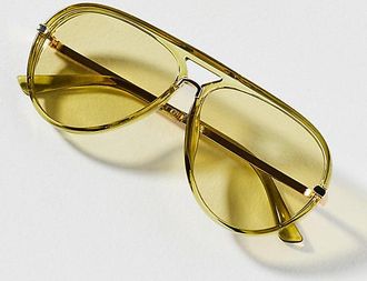 I-SEA Colored Translucent Aviator Sunglasses