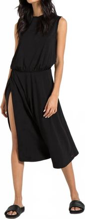 N:Philanthropy Bloom Midi Dress In Black Cat