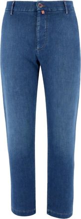 Jacob Cohen Slim-fit Jeans - Heren - Slim Fit Jeans - Blauw - W35 - Jeans