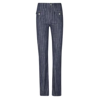 Dondup Pantaloni dritti - - Trousers - Donna - Blu - L