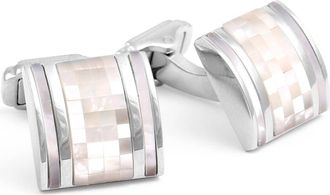 Thompson Thompson Mosaic Cuff Links in Mop at Nordstrom