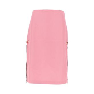 Fendi Technical viscose midi skirt Woman 40