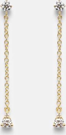 Stone and Strand Orecchini Perfect Pear in oro 14kt con diamanti