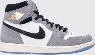 Nike Sneakers Air Jordan 1 Retro High OG in pelle e suede con logo Swoosh