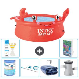 Intex Piscina Easy Set Redonda - Cangrejo - 183x51 Cm - 7-piezas S20