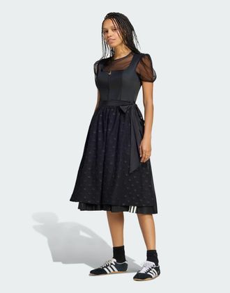 adidas Originals abito dirndl nero
