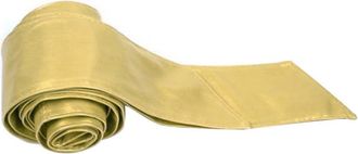Bluelans Womens Faux Leather Self Tie Bowknot Wrap Obi Belt Cinch Waist Band (Gold)