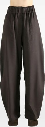 Cortana elasticated-waistband trousers - Brown