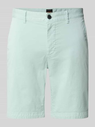Boss Orange by Hugo Boss BOSS Orange Slim Fit Chinoshorts aus Baumwoll-mix in Mint, Gr&ouml;&szlig;e 30