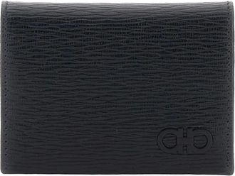 Ferragamo Portacarte Gancini - Nero