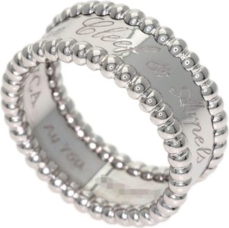 Van Cleef & Arpels White Gold (18K) Band Ring (Pre-Owned)
