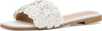 Journee Collection Azalea Womens Sandals White : 8.5 M, Synthetic