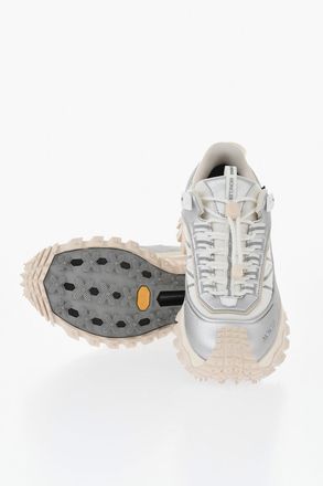 Moncler Sneakers Basse Bicolore con Logo inciso Moncler