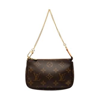 Louis Vuitton Pre-owned Mini Bags, female, Brown, Size: ONE SIZE Pre-owned Small Shoulder Bag