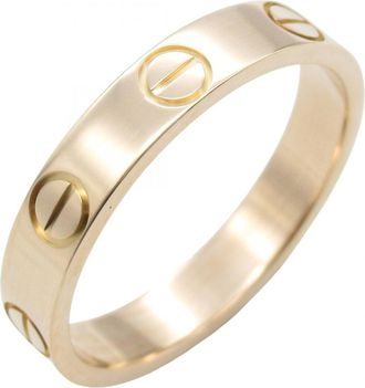 Cartier Gold Pink Gold (18K) Band Ring (Pre-Owned)