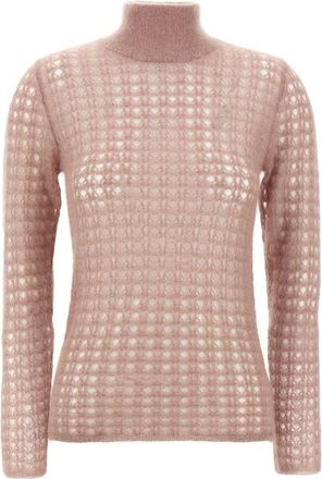 Fabiana Filippi Dames, Truien, Roze, Maat: M Mohair