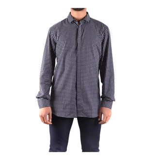 Neil Barrett Heren, Overhemden, Blauw, Maat: XL