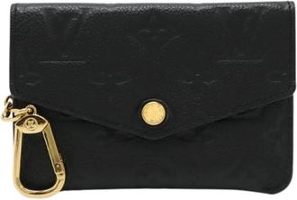 Louis Vuitton Pre-owned Wallets, female, Black, Size: ONE SIZE Pre-owned Canvas Wallet
