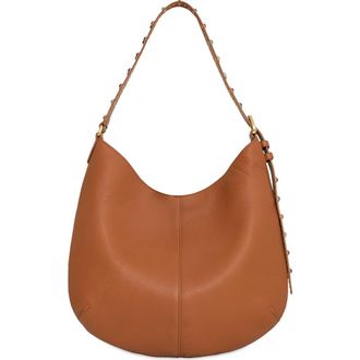 Rebecca Minkoff Naomi Leather Hobo in Caramello at Nordstrom