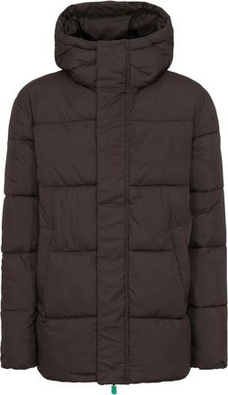 Save The Duck Puffer Jacket D4030M-Recy 7 - Heren - Gewatteerde jassen - Bruin - XL - Nylon - Jassen