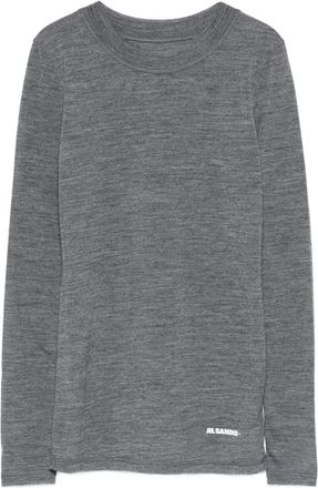 Jil Sander Top a maniche lunghe - Grigio