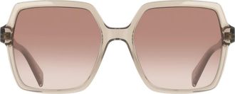 Liu Jo Lj 824S Zonnebrillen - Dames - Zonnebrillen - Beige - 55 MM - Accessoires