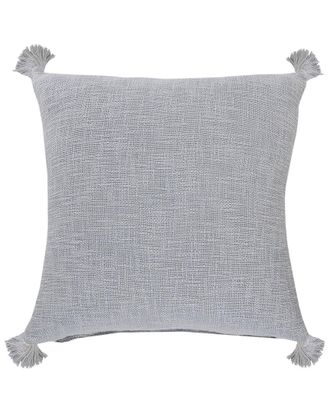 LR Home Lr Home Ingrid Unique Neutral Light Solid Throw Pillow
