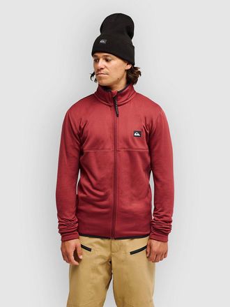 Quiksilver Steep Point Fleece Jas rood