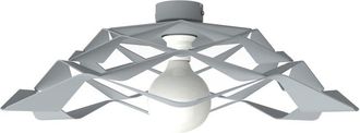 Lumicom Lumicom - migra Plafoniera, 1X E27, max 42W, metallo, grigio, D.60cm