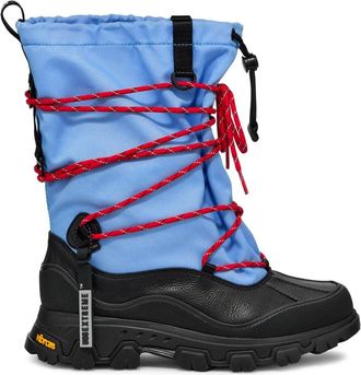 UGG Metro Peak Boot - Dames - Winterlaarzen - Blauw - 36 EU - Wol - Schoenen