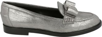 Ferragamo Vivaldo Metallic Loafers