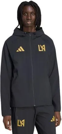 adidas Mens adidas Black LAFC Tiro Travel Full-Zip Hooded Windbreaker at Nordstrom, Size Xx-Large