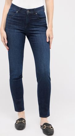 Angels Straight-Jeans ANGELS CICI, Damen, Gr. 40, L&auml;nge 32, blau (schwarz indigo used), Denim/Jeans, Obermaterial: 92% Baumwolle, 6% Polyester, 2% Elasthan, 