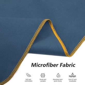 OEM Poncho Cambiador Con Capucha De Microfibra, De Secado R&aacute;pido Y Ligero, Surf, Nataci&oacute;n Y Buceo, Para Hombres, Mujeres Y Adultos, Color Azul Marino