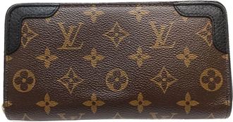 Louis Vuitton Monogram Noir Leather Coin Purse/Coin Case (Pre-Owned)